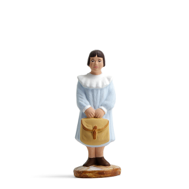 Santon de Provence Écolière – Original pour la crèche