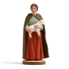 Santon de Provence Bergère à l’agneau – Crèche Noël