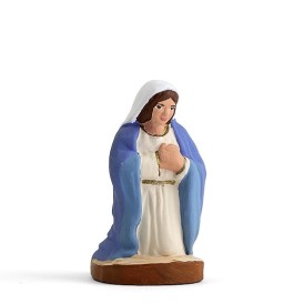 Santon de Provence Marie à genou – Crèche de Noël