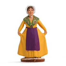 Santons De Provence Arterra - Alphonse Daudet, Collection 7 Cm, Argile Décorée à La Main En Provence
